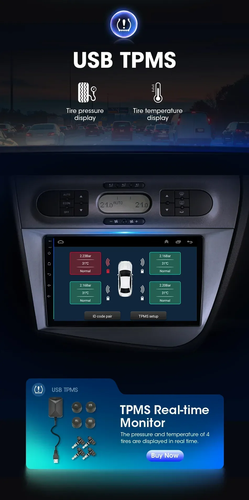 6 GB+128G estéreo para automóvil para Seat León 2 MK2 RHD 2005-2012 navegación por satélite coche juego Android13 - Imagen 9 de 16