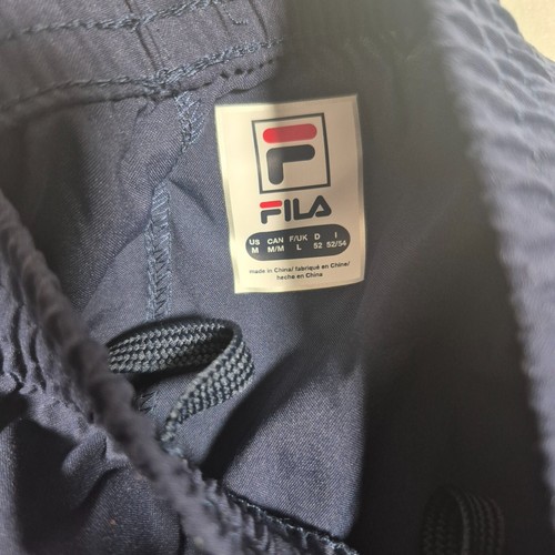 Fila Hard Court 2 Tennisshorts Herren Medium marineblau Eingrifftaschen grundlegend 9 Zoll - Bild 4 von 7