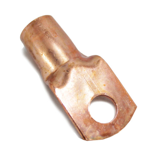 10 x XS Power 1/0 Gauge Copper Terminal Rings w/ Black Heat Shrink Wrap RT0G-BK - Picture 3 of 6