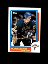 1986 Topps Hockey #057 Mark Hunter STARX 7 NM  (CS807804)