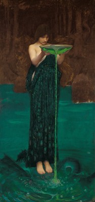 J._W._Waterhouse_-_Circe_Invidiosa_-_Google_Art_Projekt Poster Leinwand Film Film