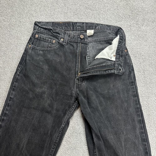 LEVI’S Herren Jeans 505 Vintage Hose W33 L32 Made in USA Straight 13209 Schwarz - Bild 10 von 11