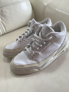 Nike Jordan 3 Plata Anniversary pura Air dinero Talla 11 de estilo