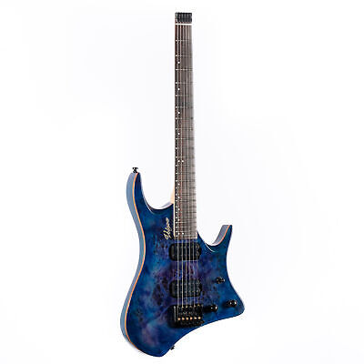 Volgoa GTWT-01 6-String Headless Electric Guitar Flame Maple Volgoa GTWT-01 6-String Headless Electric Guitar Flame Maple