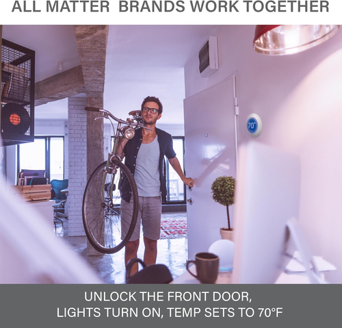 LED Smart Light Bulb (A19), Matter-Enabled, Multicolor, Works with Alexa, 60W Eq - Picture 8 of 12