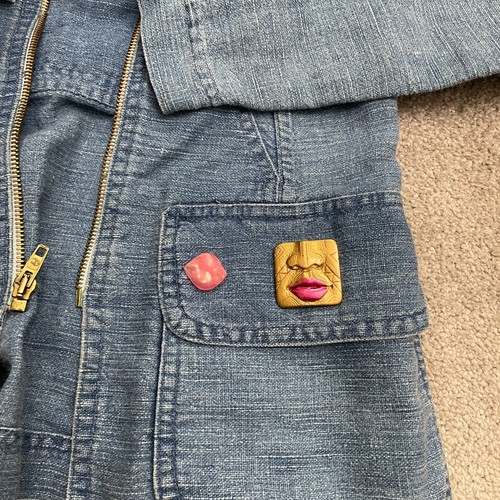 Platinum By Dorothy Schoelen Vintage 90's 2Pc Set Denim Jacket & Shorts Womens 4 - Imagen 6 de 23