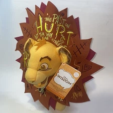 Disney Wisdom Plush Simba The Lion King November Limited Release 11/12 NWT