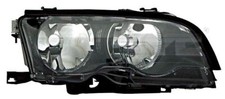 TYC Scheinwerfer links schwarz Für BMW E46 7165901