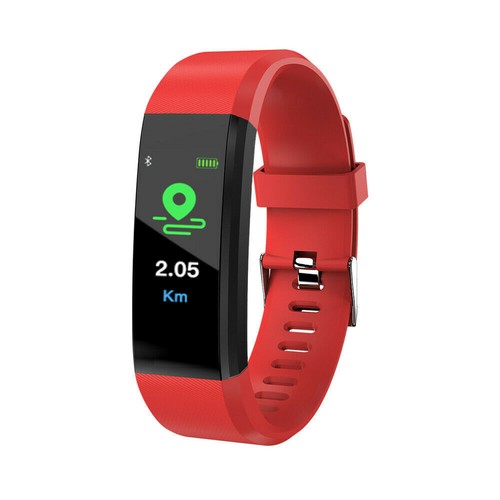 For Smart Band Blood Pressure Heartrate Wristband Fitness Watch Bracelet Tracker - Picture 6 of 17
