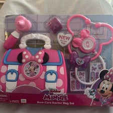 Disney Junior Minnie Mouse Bow-Care Doctor Bag Set 6 Piece