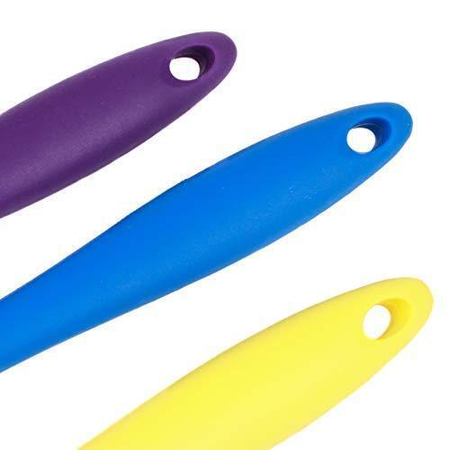 Juego de herramientas y utensilios de cocina de silicona premium Chef Craft, 7 piezas, púrpura - Imagen 2 de 5