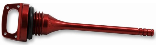 Works Connection Red Billet Aluminum Oil Dipstick (24-216) - Picture 1 of 1