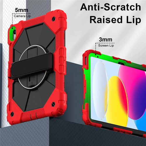 Für iPad 5/6/7/8/9/10/11. Gen A16 2025 Starkstrapaz Stoßdämpf Etui Ständer Case - Bild 15 von 122