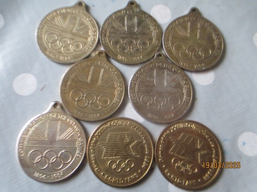 OLYMPISCHE SPIELE THEMENMEDAILLEN SAMMLUNG 1984 - Bild 2 von 5