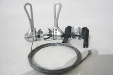 Simplex 1984 SLJ 5057 retro friction downtube clip-on shift levers & cable guide