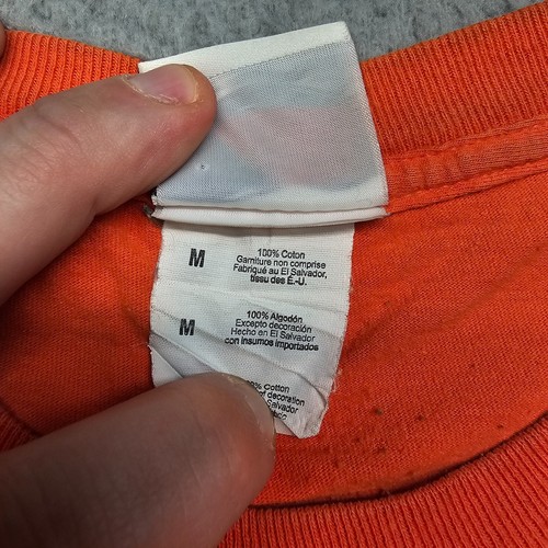 Peyton Manning Shirt Youth Medium Orange Short Sleeve Broncos Crew Neck Boys - Picture 8 of 13