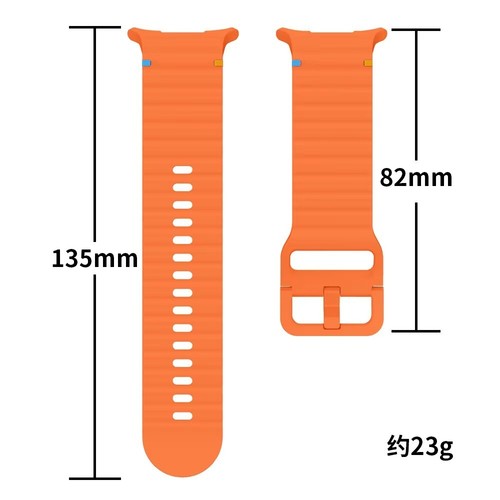 Correa Silicona Original para Reloj Samsung Galaxy Ultra Correa 47mm Serie 7 6 5 4 - Imagen 5 de 20