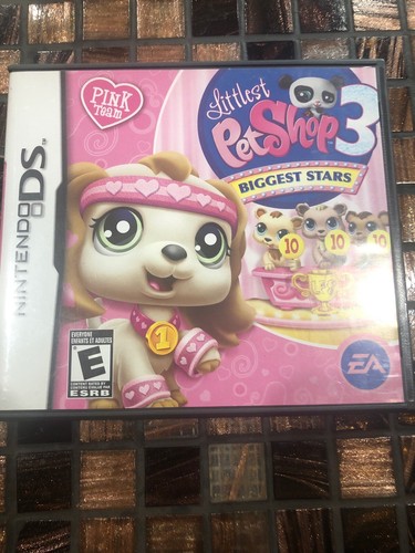 Littlest Pet Shop 3: Biggest Stars - Pink Team (Nintendo DS, 2010) - Picture 1 of 4