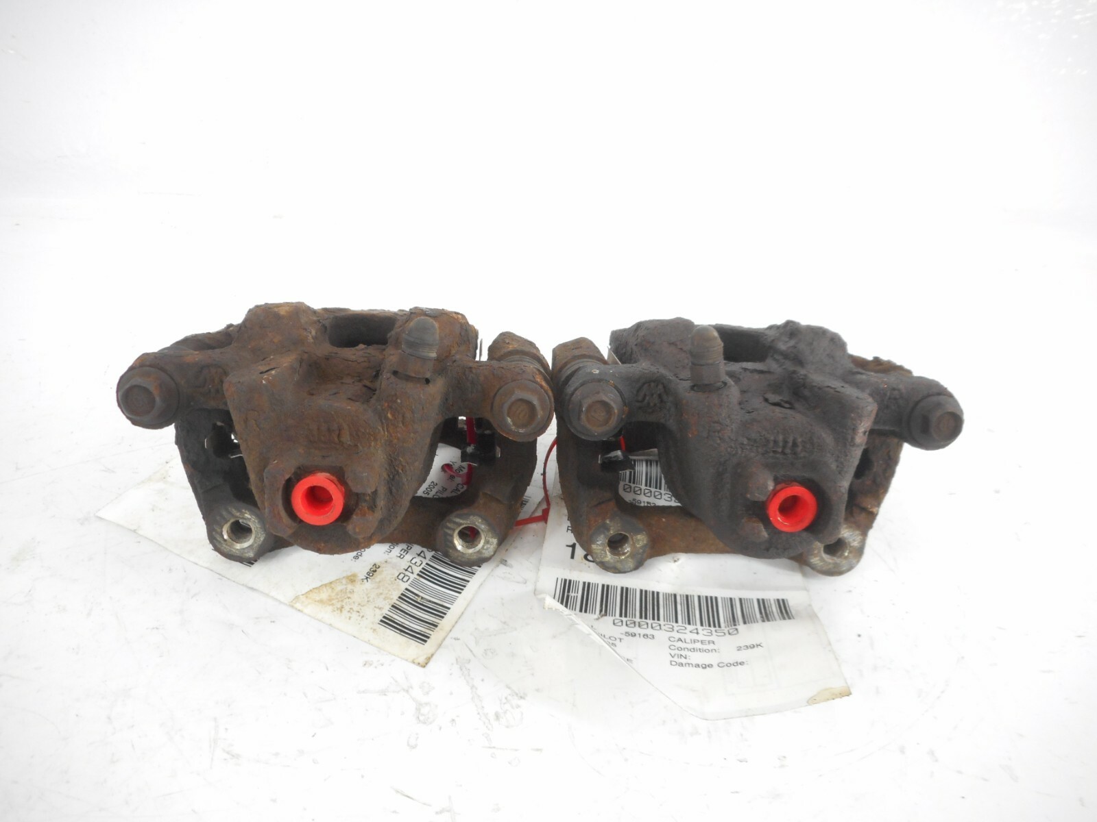 Honda Pilot Brake Caliper Pair Rear Driver Left Passenger Right OEM