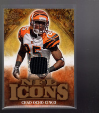 B2326- 2009 Upper Deck Icons NFL Icons Trikots #ICCJ Chad Johnson Trikot /299