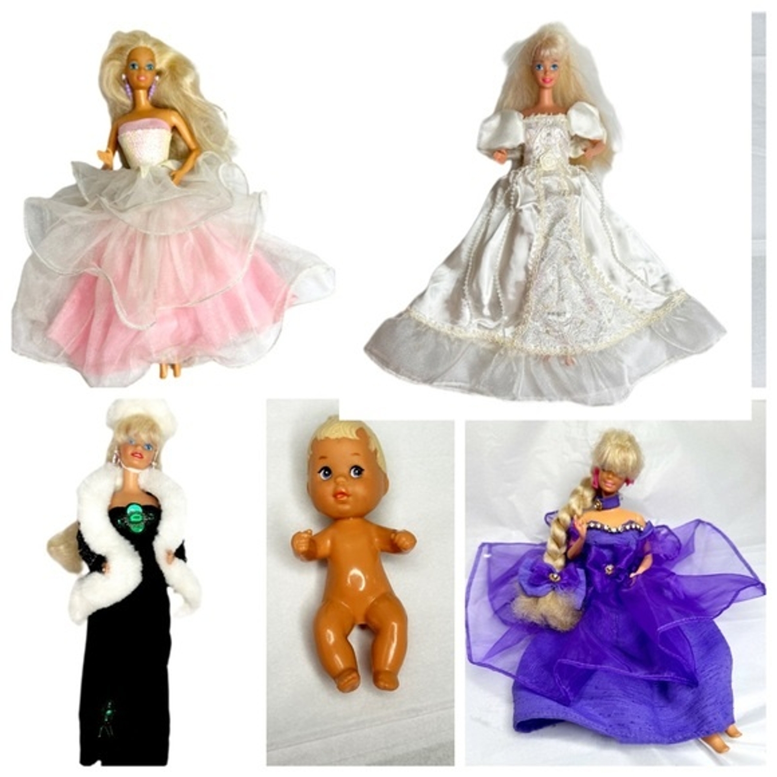 Vintage Barbie Doll Lot of 5 Mattel Inc. 1966 Dolls eBay