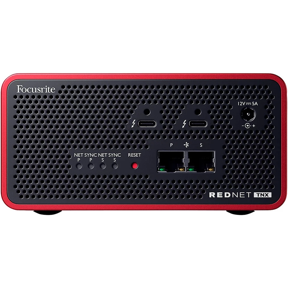 Interfaz de audio Focusrite RedNet TNX 128x128 Thunderbolt y Dante Foto 3 de 4