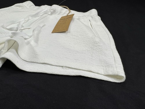 ✅Nuevo ✅Pantalones Cortos Thread & Supply ✅Mujer ✅Mediano ✅Blanco ✅Pull On ✅Bolsillos con Cremallera - Imagen 7 de 14