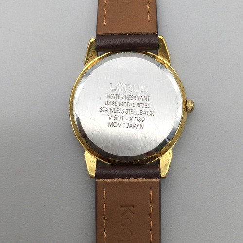 Vtg Lorus Mickey Mouse Watch Womens 30mm V501-X039 Disney New Battery - Picture 13 of 16