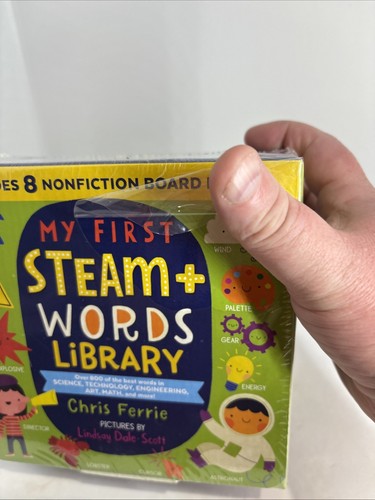 My First Steam + Words Library 8 Book Set Collection by Chris Ferrie - Brand NEW - Picture 2 of 6