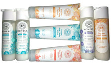 7 New HONEST CONDITIONER 10 OZ LAVENDER ORANGE VANILLA  LOTION 8.5 LOT PRIORITY