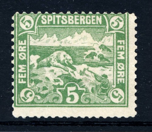 NORWEGEN . Spitzbergen 5 Erz Lokal. Neuwertig ohne Kaugummi