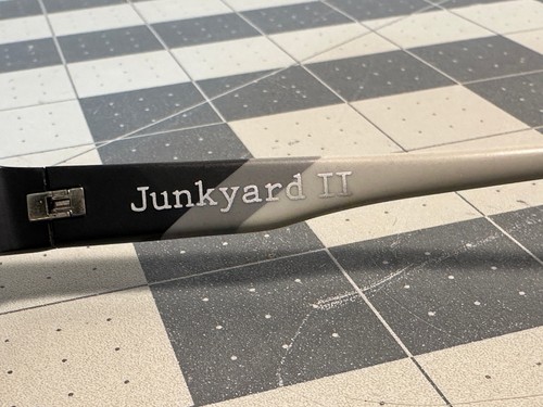 Oakley Junkyard II OX1097-0551 Black/Gray Eyeglasses 51-18 141 - FRAME ONLY - Picture 10 of 14