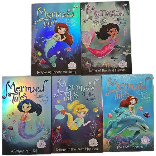 2 Mermaid Tales Books Box Sets #1-10 By Debbie Dadey Aladdin - Picture 5 of 6