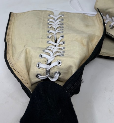 Sneakers Converse nere al ginocchio full zip 1V708 donna taglia 5 Chuck Taylor - Foto 12 di 12