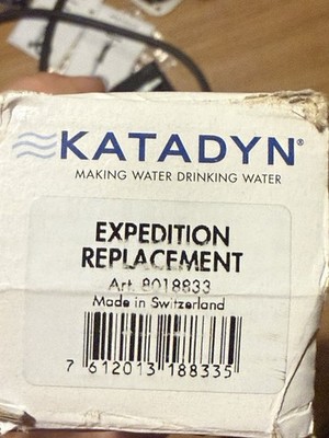 Katadyn Expedition Filter Element No. 4 Swiss Made, Art No. 1040