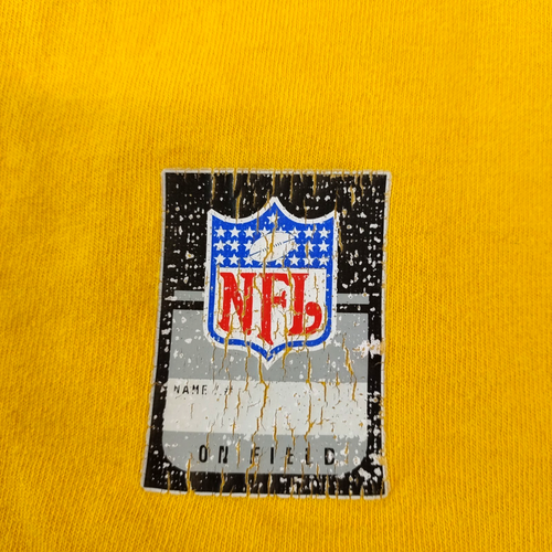 Vintage Washington Redskins Reebok NFL ON FIELD T Shirt Men's XL Yellow - Picture 4 of 7