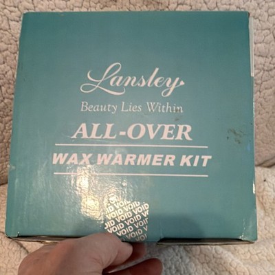Lansley FE-02 Wax Warmer Kit Single Pot with See-Through Cover & Temp Control