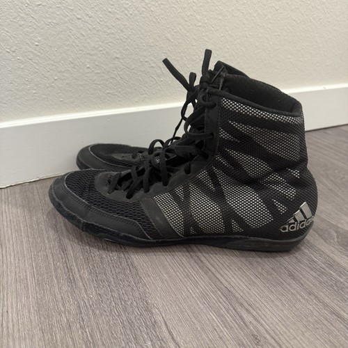 Adidas Pretereo III Wrestling Shoes Size 9.5 Black White Men’s
