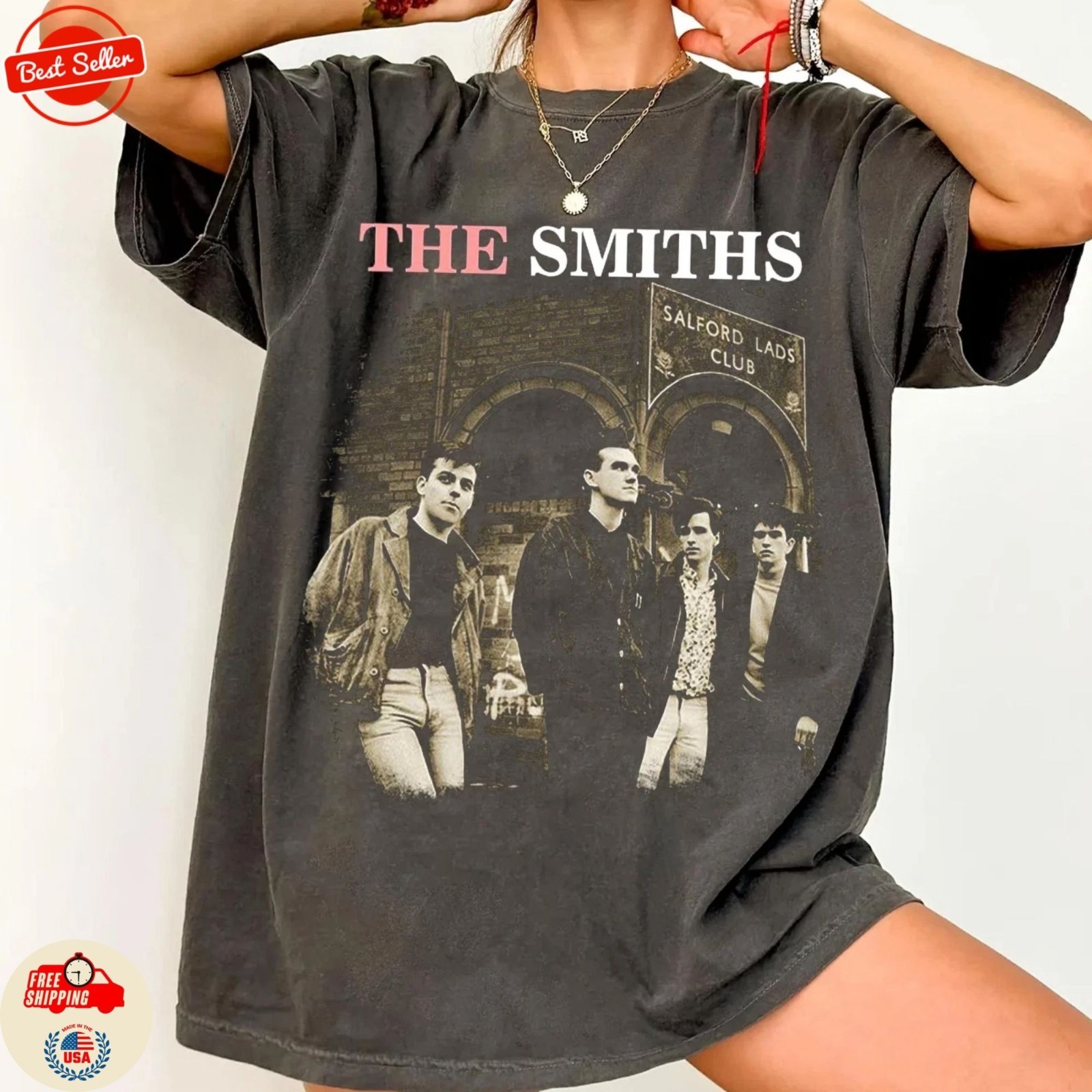 The Smiths Unisex T-shirt Album Tee Music Band Graphic T-Shirt
