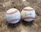 Roger Clemens & Don Mattingly Signed Auto Autographed Baseball Lot Yankees