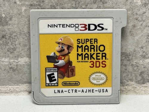 Super Mario Maker 3DS - Nintendo 3DS - Cartridge Only/Authentic - Picture 1 of 3