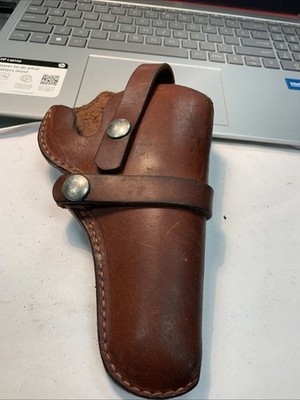 Hunter 1100 Series Snap Off Belt Holster Leather 1100-11 4 Inch Revolvers