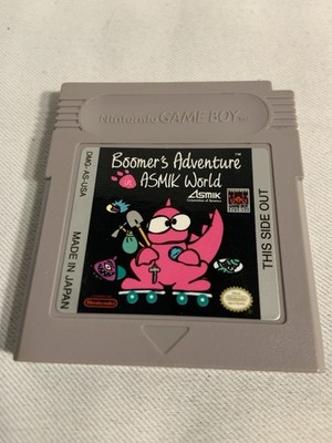 Boomer's Adventure in Asmik World (Original Nintendo Game Boy) Authentic