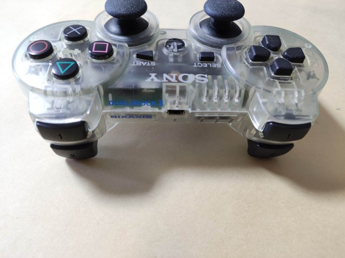 SONY - PlayStation3DUALSHOCK3コントローラー Sony PlayStation 3 Crystal Clear Skeleton Dual Shock3