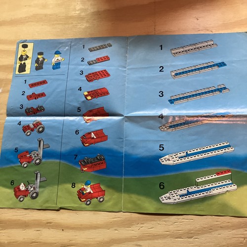 LEGO Town: Trans Air Carrier (6375) Instruction Manual Only - Picture 4 of 7