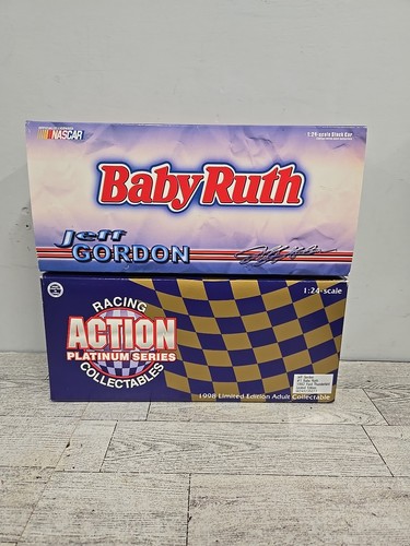 Jeff Gordon #1 Baby Ruth 1992 Ford Thunderbird 1:24 Diecast Action Platinum 1998 - Picture 11 of 12