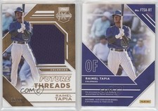2016 Elite Extra Edition Future Threads Silhouettes Holo Gold /99 Raimel Tapia