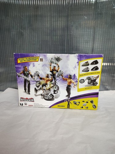 Mattel WWE Wrekkin Slamcycle with Undertaker Wrestling Figure - Picture 11 of 14