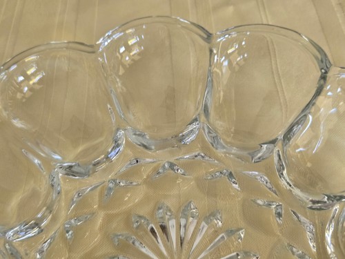 Vintage 1977 - Anchor Hocking Fairfield Clear Glass Deviled Egg Plate Server - Picture 5 of 7