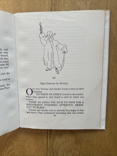 Pippi Longstocking by Astrid Lindgren Vintage 1972 Hardcover with Dust Jacket - Picture 11 of 20